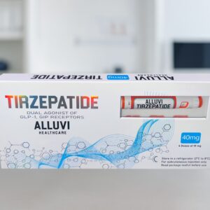 Tirzepatide 40mg peptide vial for laboratory research